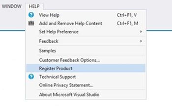 Register Product Key